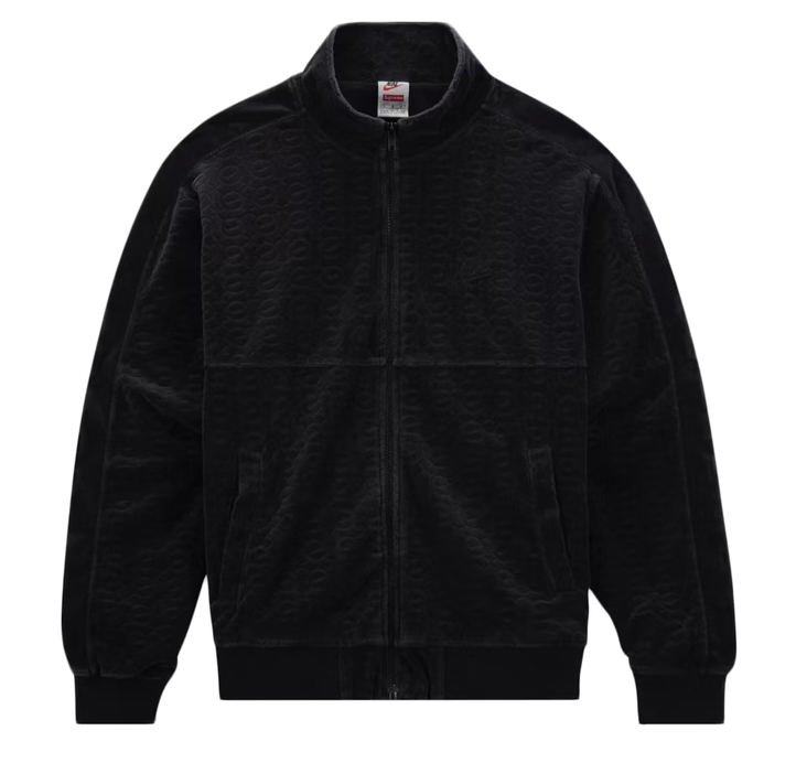 Supreme Nike Velour Track Jacket Black – MD Sneaks