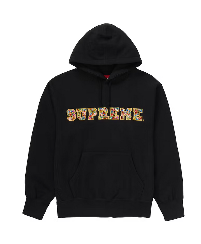 Supreme Jewels Hooded Sweatshirt (FW20) Black