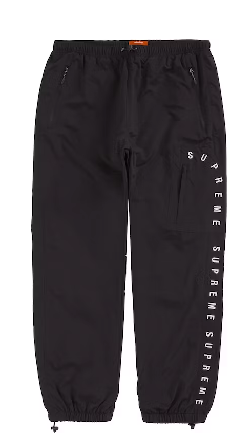 Supreme Curve Logos Ripstop Pant Black