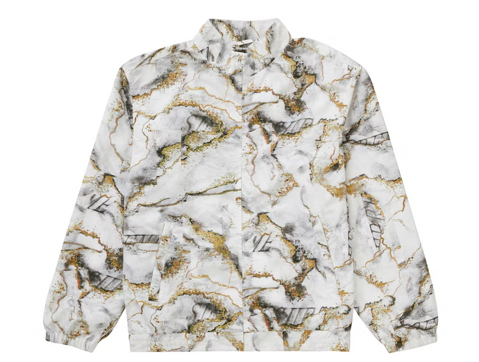 Supreme Marble Track Jacket White