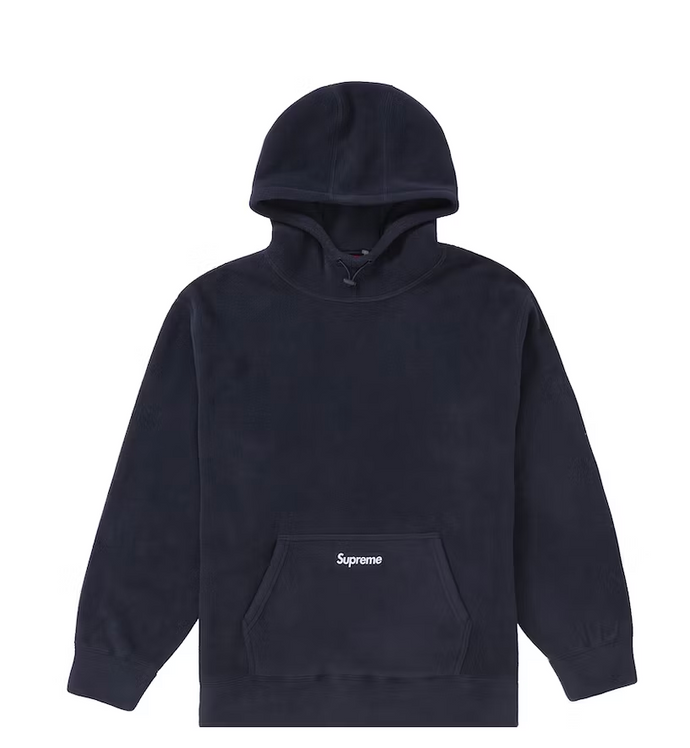 Supreme Polartec Hooded Sweatshirt (FW21) Navy