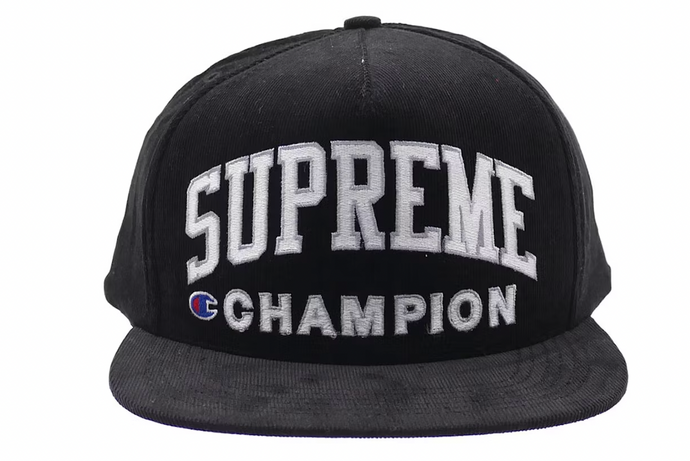 Supreme Champion 5-Panel (SS17) Black