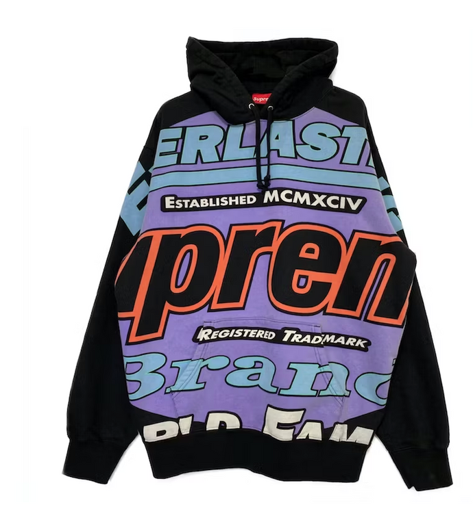Supreme Everlasting Hooded Sweatshirt Black