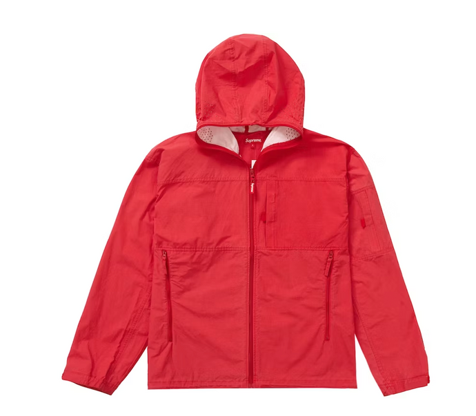 Supreme Full Zip Facemask Jacket Red