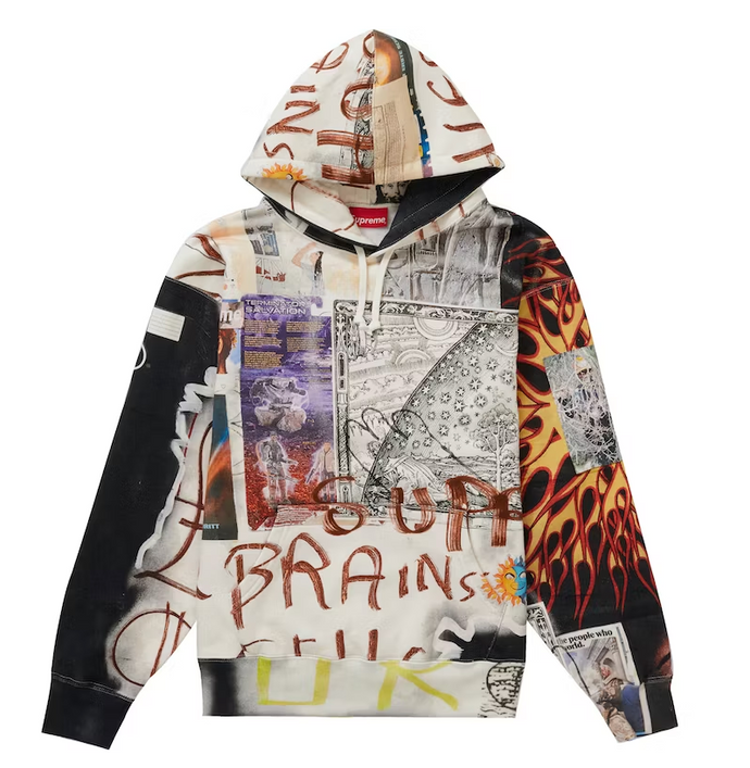 Supreme LSD Spells Hooded Sweatshirt Multicolor