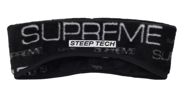 Supreme The North Face Tech Headband Black