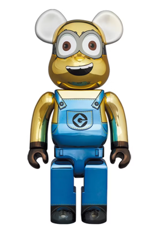 Bearbrick DAVE 1000% CHROME Ver.