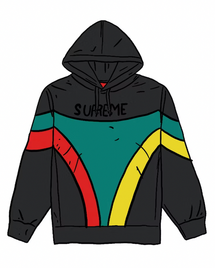 Supreme Milan Hooded Sweatshirt Men's Black