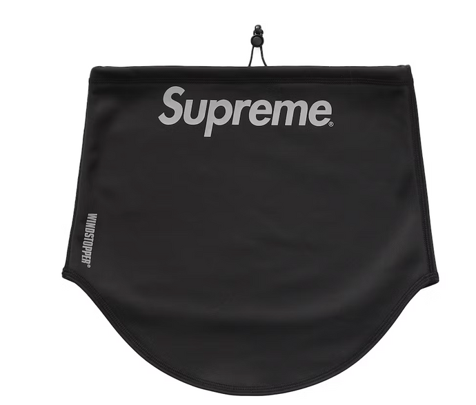 Supreme WINDSTOPPER Neck Gaiter Black
