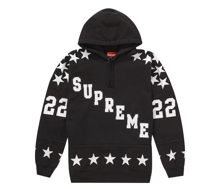 Supreme Hockey Hooded Sweatshirt (FW22) Black