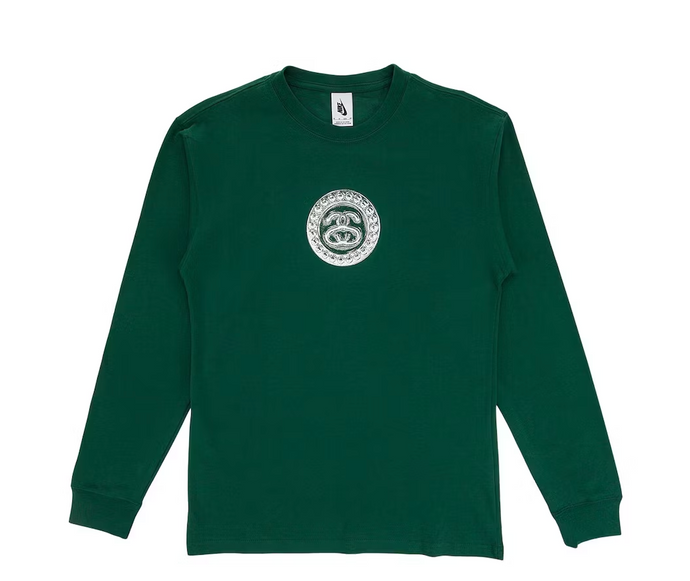 Nike x Stussy SS Link L/S T-shirt Green