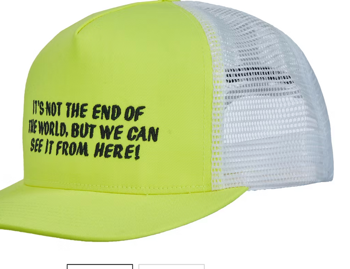 Supreme End of the World Mesh Back 5-Panel Lime