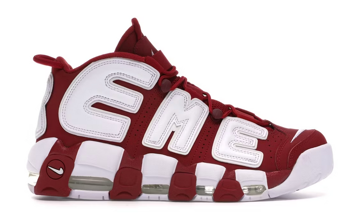 Nike Air More Uptempo Supreme Suptempo Red