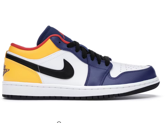 Jordan 1 Low Royal Yellow