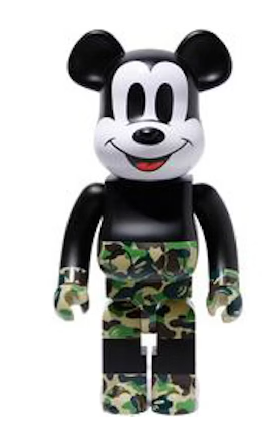 Bearbrick BAPE Mickey Mouse 1000% Multi