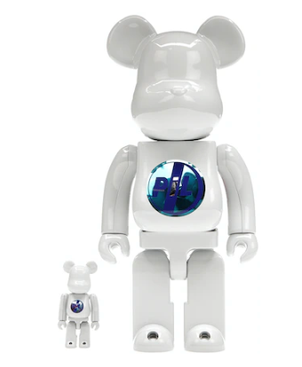 Bearbrick PiL 100% & 400% Set Chrome Ver.