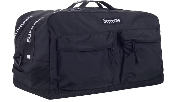 Supreme Duffle Bag (FW22) Black