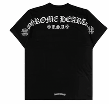 Load image into Gallery viewer, Chrome Hearts USA Pocket Tee Black
