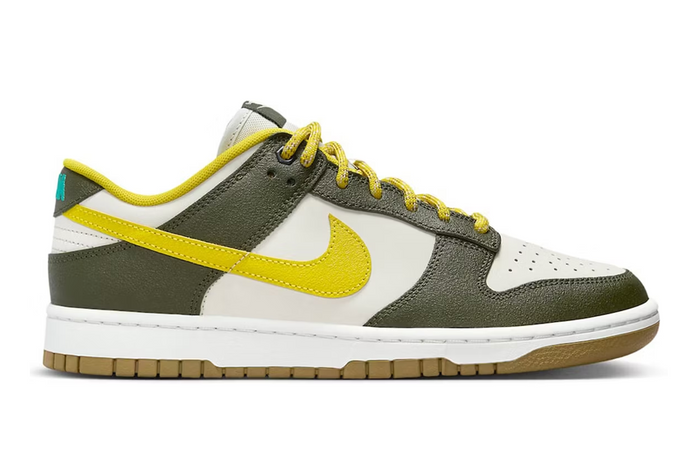 Nike Dunk Low Retro Premium Cargo Khaki Vivid Sulfur