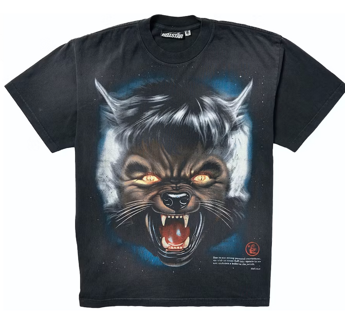 Hellstar Full Moon T-shirt Black