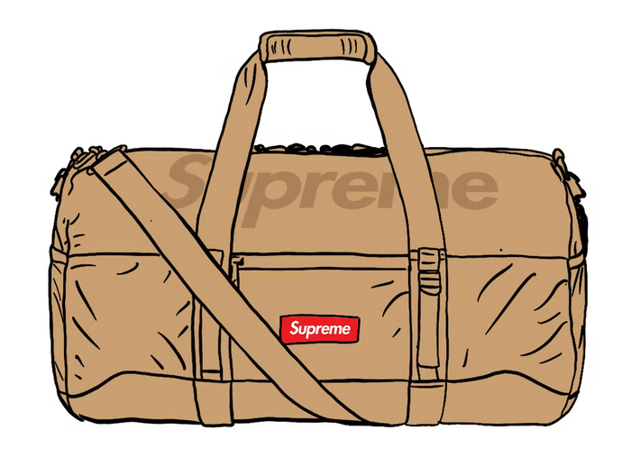 Supreme Duffle Bag (SS21) Tan