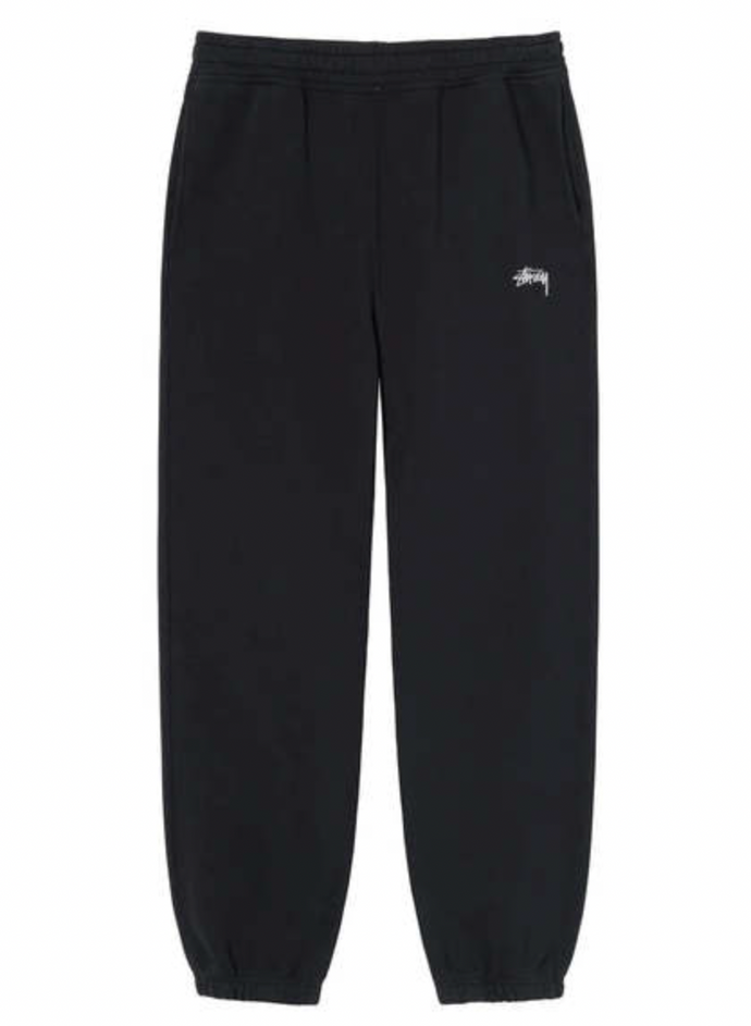 Stussy Stock Logo Sweatpant Black