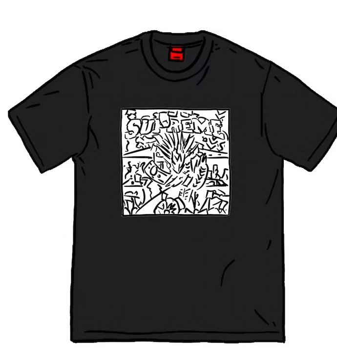 Supreme Dragon Tee Black