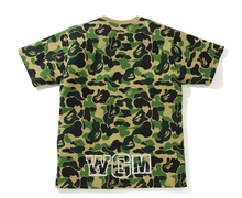 Load image into Gallery viewer, BAPE Big ABC Camo Shark Tee Green
