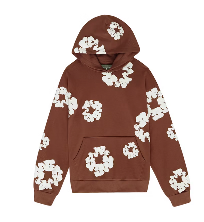 Denim Tears The Cotton Wreath Sweatshirt Brown