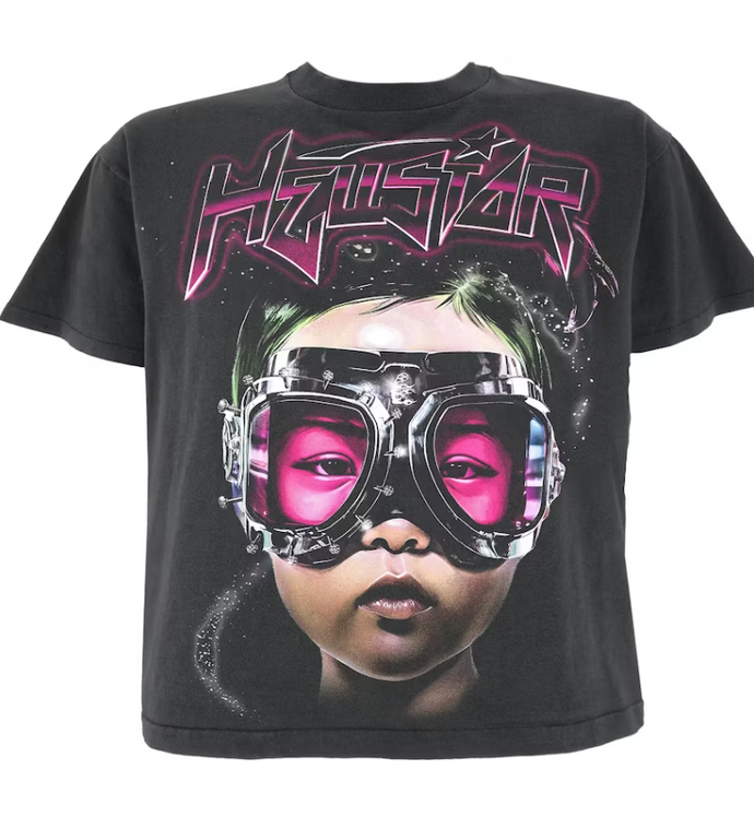 Hellstar The Future T-Shirt Black/Pink