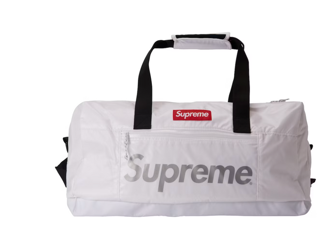 Supreme Duffle Bag White