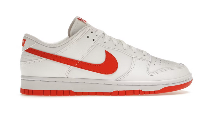 Nike Dunk Low Retro White Picante Red