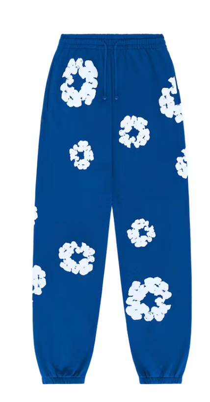 Denim Tears The Cotton Wreath Sweatpants Royal Blue