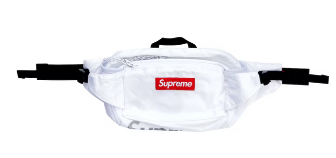 Supreme Waist Bag White