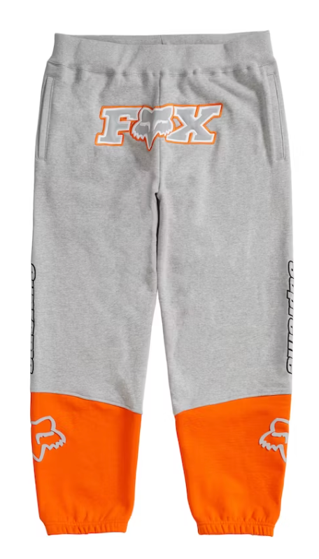 Supreme Fox Racing Sweatpant Grey