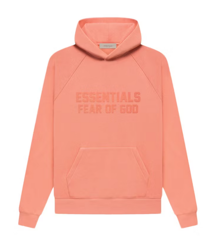 Fear of God Essentials Hoodie Coral