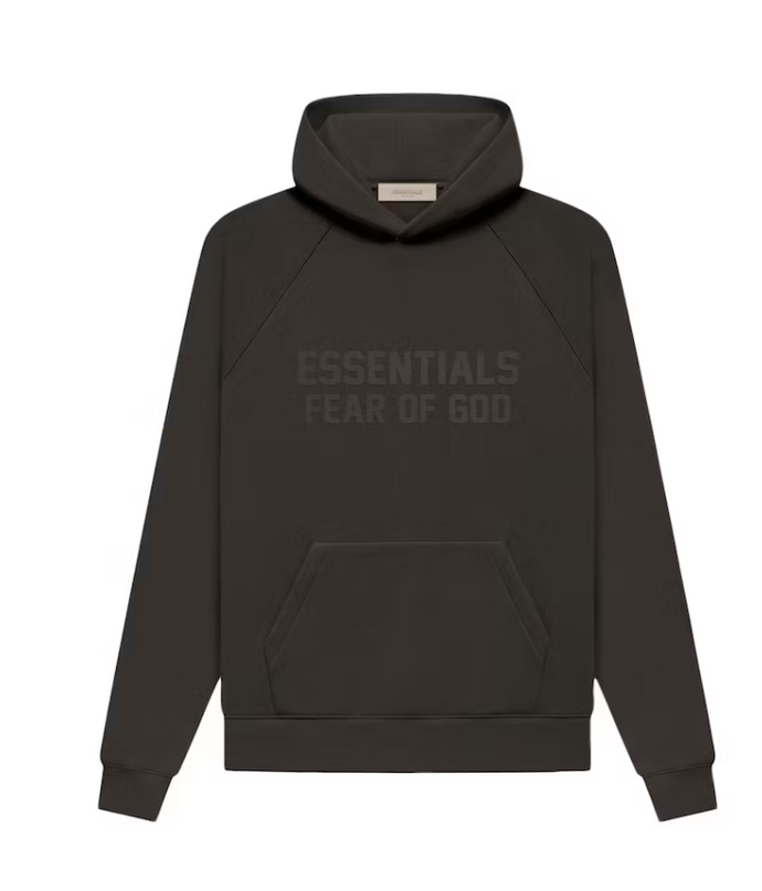 Fear of God Essentials Hoodie Off Black