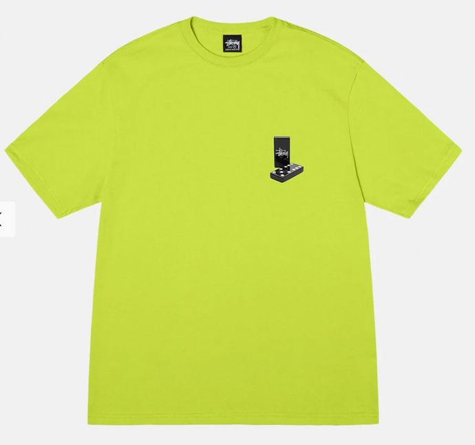 STUSSY - DOMINOES TEE : KEYLIME