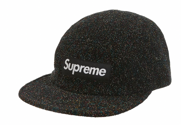 Supreme Glitter Terry Camp Cap Multicolor