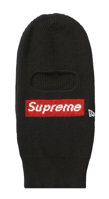 Supreme New Era Box Logo Balaclava Black