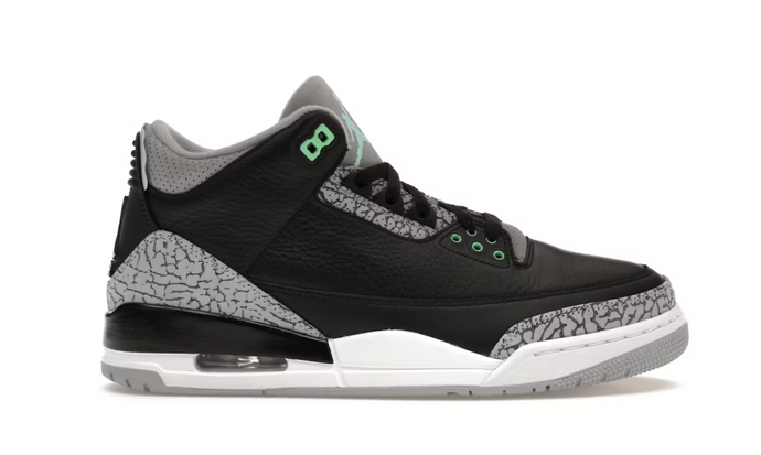 Jordan 3 Retro Green Glow