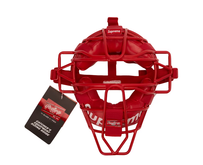 Supreme Rawlings Catcher's Mask Red