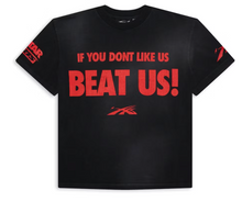 Load image into Gallery viewer, Hellstar Beat Us! T-shirt Red/Black
