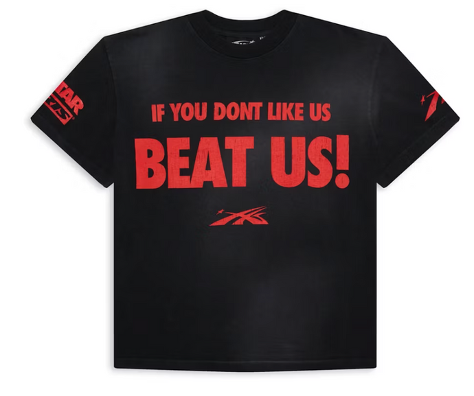 Hellstar Beat Us! T-shirt Red/Black