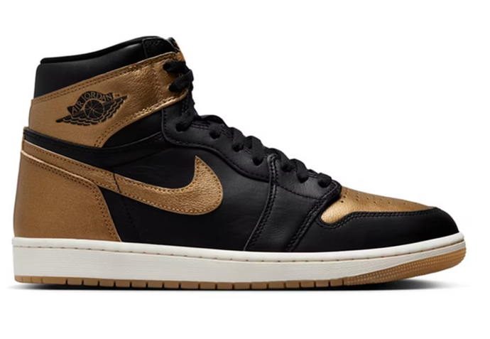 Jordan 1 Retro High OG Black Metallic Gold