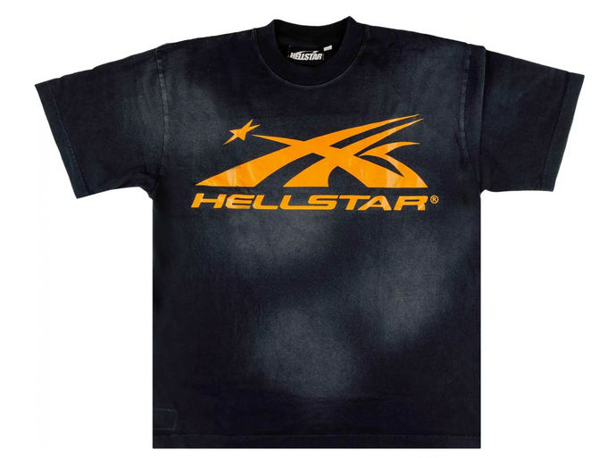 Hellstar Classic Tee 'Black/Orange