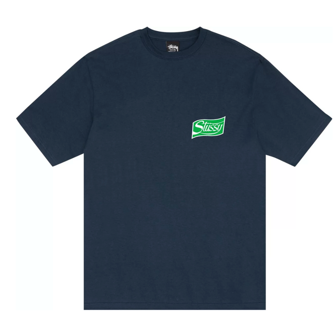 Stussy Soda Can Tee 'Navy'