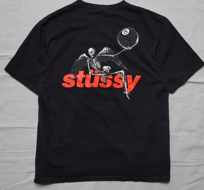 Stussy Skeleton 8-Ball Tee