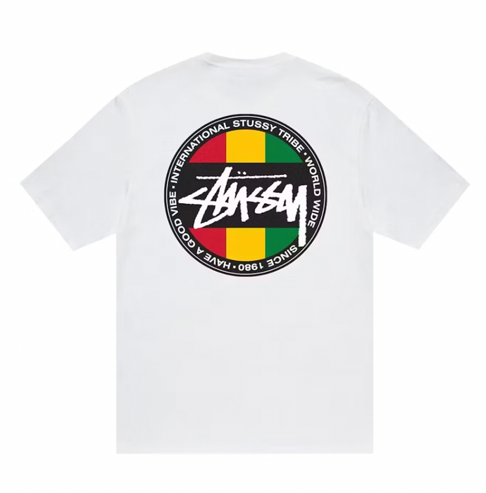 Stussy Classic Dot Tee White