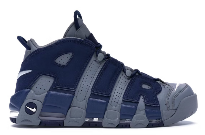 Nike Air More Uptempo Cool Grey Midnight Navy